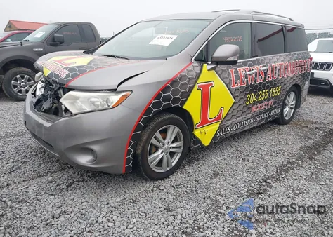 2012 Nissan Quest Sl from USA, damaged, VIN JN8AE2KP0C9031815